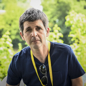 Thomas Sotto au festival international de journalisme de Couthures-sur-Garonne, France. © Thierry Breton/Panoramic/Bestimage