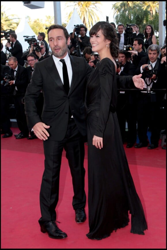 Mélanie Doutey et Gilles Lellouche au Festival de Cannes en 2011.