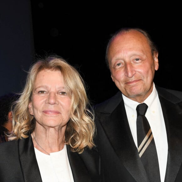 Nicole Garcia et Alain Némarq - Soirée de clôture et remise des prix lors du 14ème festival du film francophone de Angoulême le 29 août 2021. © Coadic Guirec / Bestimage  Closing night and awards ceremony at the 14th Angoulême Francophone Film Festival on august 29th 2021