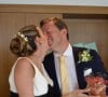 Tessy Antony De Nassau le jour de son mariage avec Frank Floessel. Sur Instagram, juillet 2021.