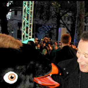 Robin Williams à la première du film "Happy Feet" à Londres en 2006.