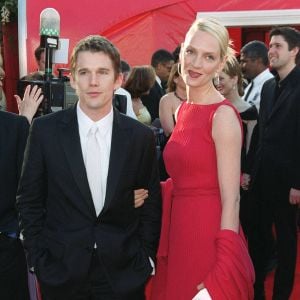 Ethan Hawke et Uma Thurman aux Oscars à Los Angeles en 2000.