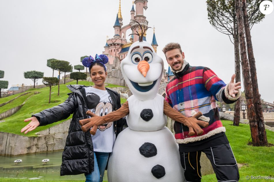 Christina Milian et son compagnon M. Pokora lors du lancement des