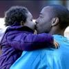 Thierry Henry et sa fille Téa