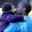 Thierry Henry et sa fille Téa