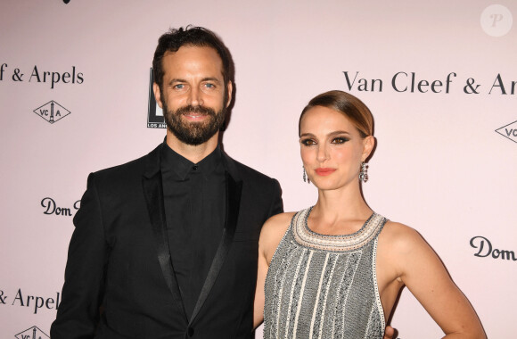 Benjamin Millepied et sa femme Natalie Portman - Les célébrités lors de la soirée 'L.A. Dance Project' à Los Angeles, le 20 octobre 2019.