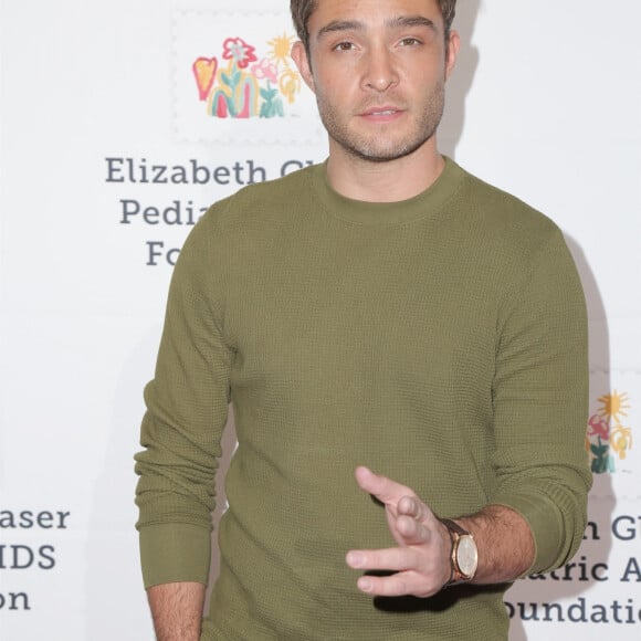 Ed Westwick à la soirée Elizabeth Glaser Pediatric AIDS Foundation à Culver City, Californie, Etats-Unis, le 28 octobre 2018.