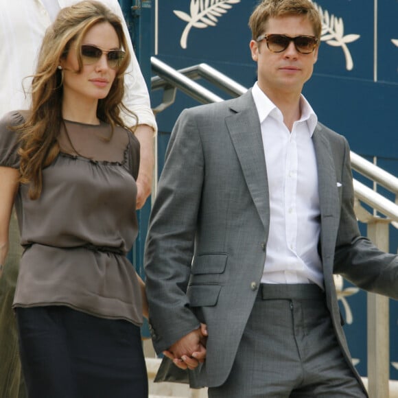 Angelina Jolie et Brad Pitt au 60ème Festival de Cannes.