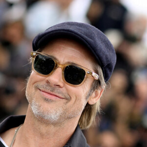 Brad Pitt - Photocall du film "Once upon a time in Hollywood" lors du 72ème festival du film de Cannes le 22 mai 2019. © Jacovides-Moreau/Bestimage 