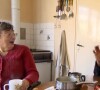 Hervé et sa maman lors de l'épisode de "L'amour est dans le pré 2021" du 6 septembre sur M6