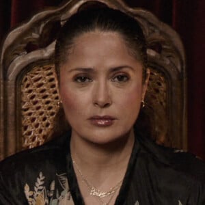 Salma Hayek - Bande-annonce du film "House of Gucci", le 30 juillet 2021. © JLPPA/Bestimage