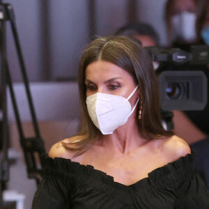 La reine Letizia d'Espagne a participé à la cérémonie des Retina Eco Awards, à la fondation Giner de los Rios. Madrid, le 6 septembre 2021.