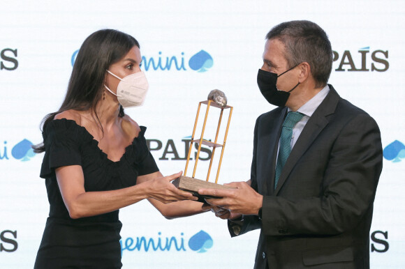 La reine Letizia d'Espagne a participé à la cérémonie des Retina Eco Awards, à la fondation Giner de los Rios. Madrid, le 6 septembre 2021.