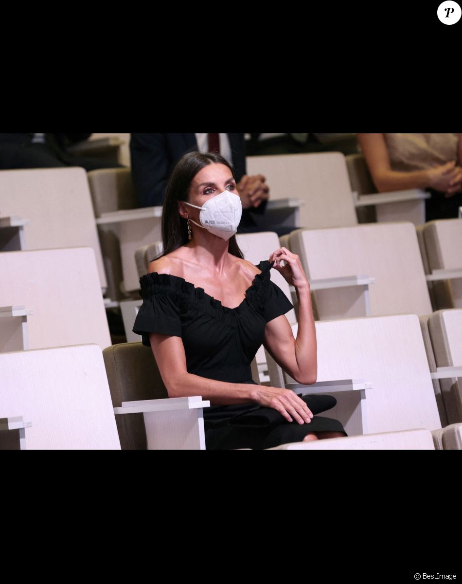 La reine Letizia d'Espagne a participé à la cérémonie des Retina Eco Awards, à la fondation Giner de los Rios. Madrid, le 6 septembre 2021.