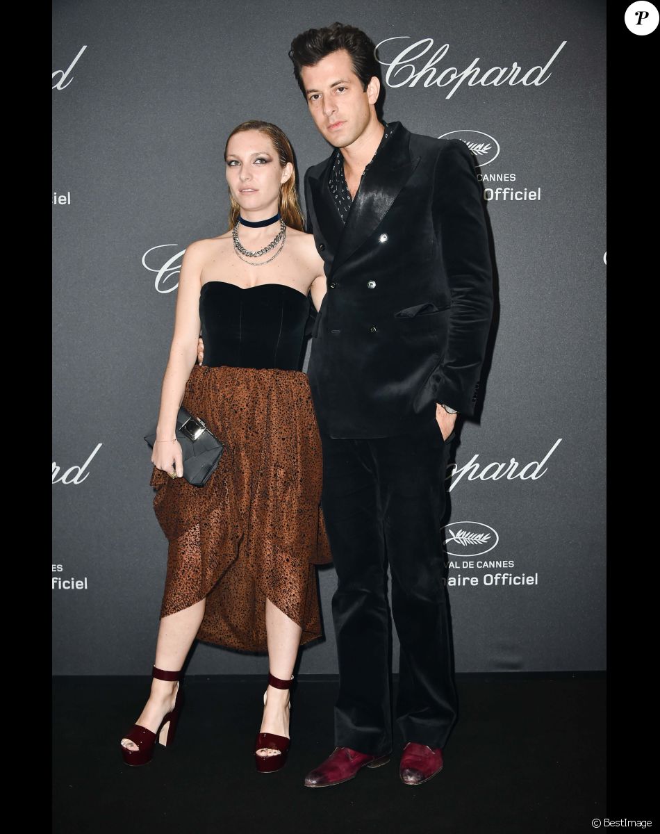 Joséphine de La Baume et son mari Mark Ronson - Photocall de la soirée Chopard lors du 69ème Festival International du Film de Cannes. Le 16 mai 2016