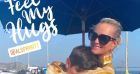 Laeticia Hallyday et Aliosha, le fils de Jalil Lespert. Instagram. Le 8 septembre 2021.