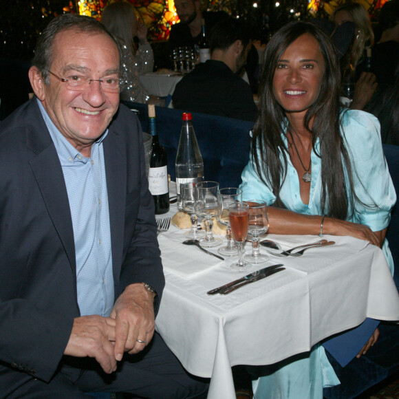 Exclusif - Jean-Pierre Pernaut et sa femme Nathalie Marquay - Soirée au Don Camilo pour le lancement du clip "Radio Aktébo" de l'association Aktebo au profit des enfants malades à Paris . © JLPPA/Bestimage