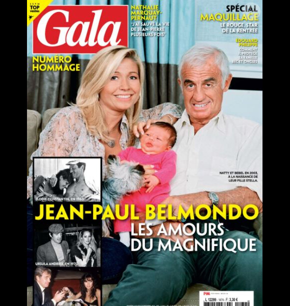 Couverture du magazine "Gala" du 9 septembre 2021