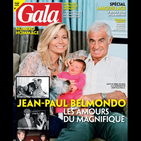 Couverture du magazine "Gala" du 9 septembre 2021