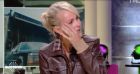 Laeticia Hallyday invitée dans l'émission "Quotidien", sur TMC.
