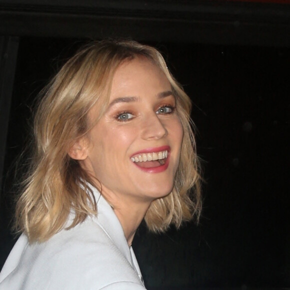 Diane Kruger quitte les studios de l'émission "Live with Kelly & Ryan" à New York, le 18 juillet 2019.