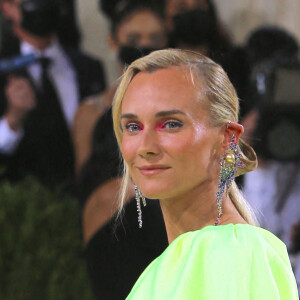 Diane Kruger - Soirée du Met Gala (Met Ball) 2021 à New York, le 13 septembre 2021. @ Charles Guerin/ABACAPRESS.COM