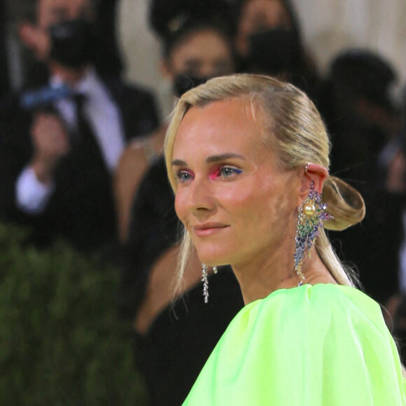 Diane Kruger - Soirée du Met Gala (Met Ball) 2021 à New York, le 13 septembre 2021. @ Charles Guerin/ABACAPRESS.COM