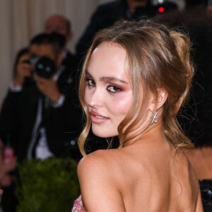 Lily-Rose Depp au Met Gala (Met Ball) 2021 à New York le 13 septembre 2021.