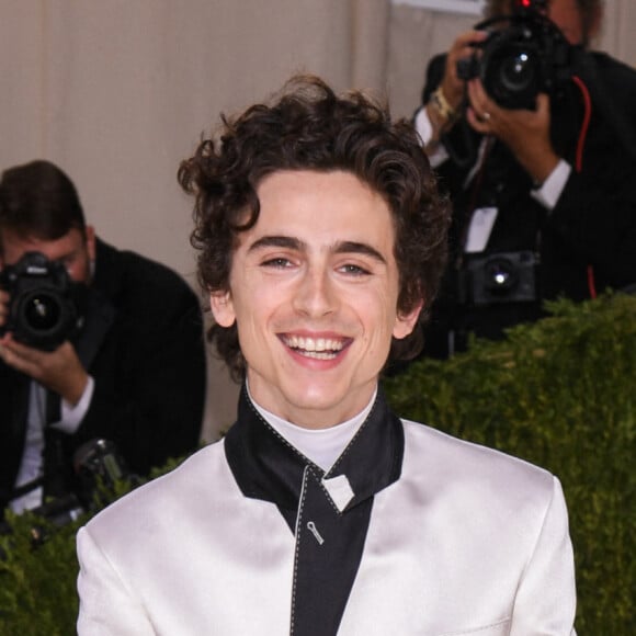 Timothée Chalamet - Soirée du Met Gala (Met Ball) 2021 "Celebrating In America: A Lexicon Of Fashion" au Metropolitan Museum of Art à New York, le 13 septembre 2021.