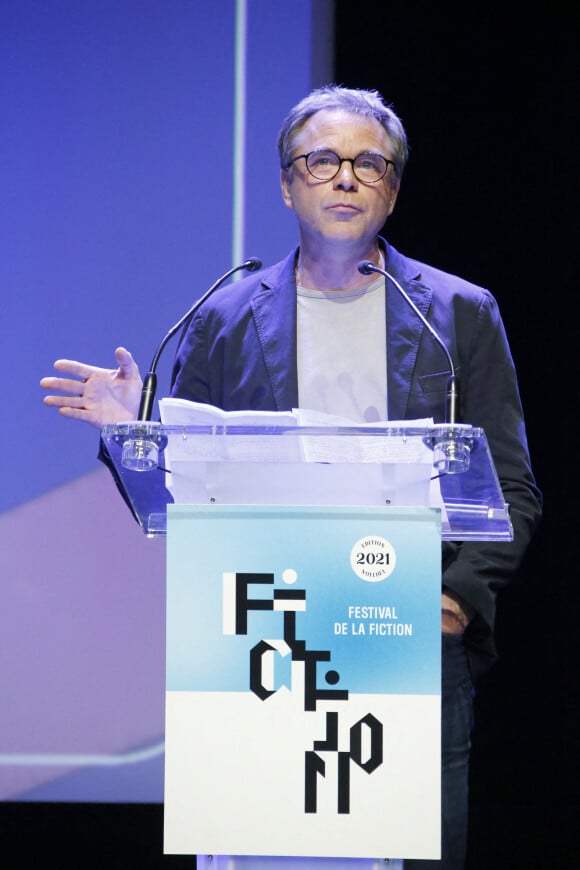 Guillaume de Tonquédec le Président du jury - 23ème édition du Festival de la Fiction tv de la Rochelle 2021 le 14 septembre 2021. © Christophe Aubert via Bestimage