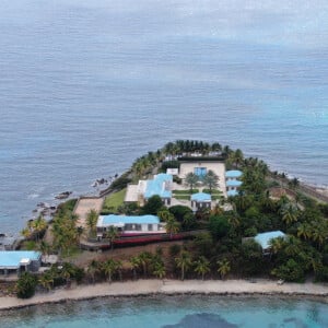 Les traces de Jeffrey Epstein effacées peu à peu de son île des Caraïbes, Îles Vierges américaines, Etats-Unis, le 26 avril 2021.