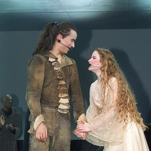 Damien Sargue et Cécilia Cara - Première de "Roméo et Juliette". Paris.