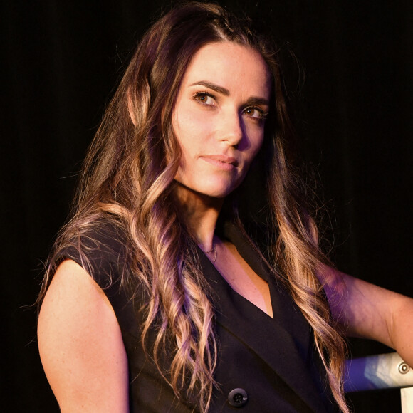 Exclusif - Capucine Anav - Filage de la pièce de théâtre " Le Switch" au Théâtre Edgar à Paris. © Veeren / Bestimage