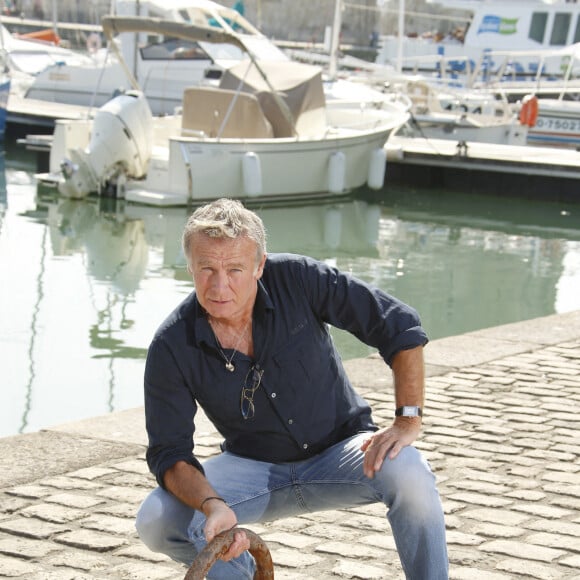 Franck Dubosc de "La dernière partie" - Photocall lors du Festival de la Fiction de La Rochelle. Le 15 septembre 2021 © Christophe Aubert via Bestimage