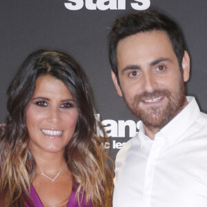 Karine Ferri , Camille Combal - Photocall de la saison 9 de l'émission "Danse avec les stars" (DALS) au siège de TF1 à Boulogne-Billancourt le 11 septembre 2018. © Christophe Aubert via Bestimage 