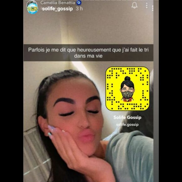 Thomas Vergara et Camélia Benattia se lancent des piques sur Snapchat