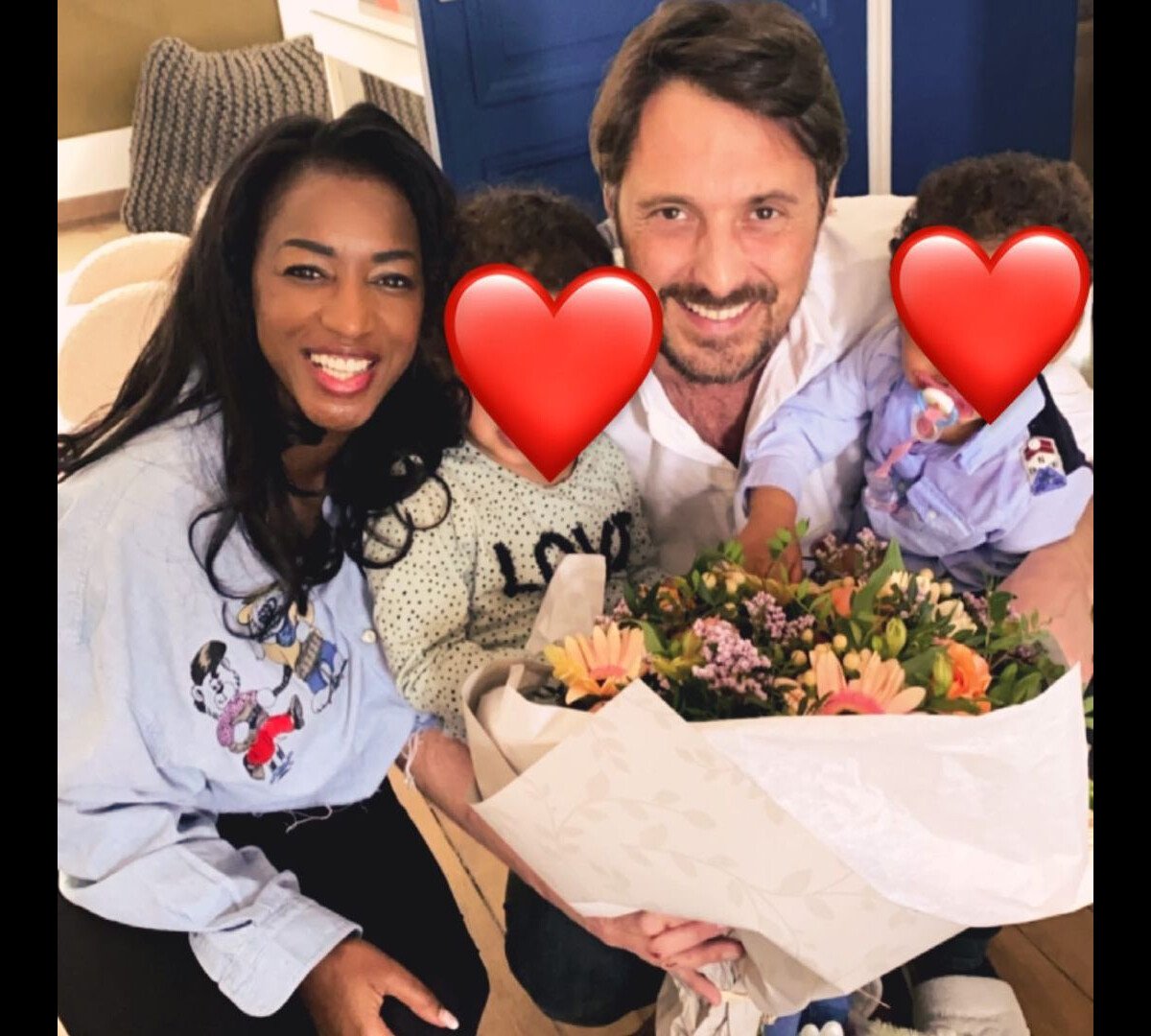 Photo Hapsatou Sy file le parfait amour avec son compagnon l