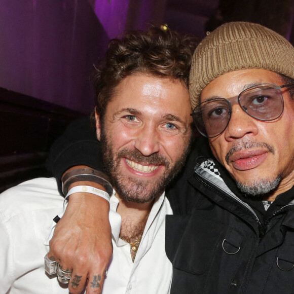 Julien Duboue et JoeyStarr - After Party 17ème Nuit du Rugby 2021 au Pavillon Cambon a Paris, France. Septembre 28, 2021. Photo by Jerome Domine/ABACAPRESS.COM