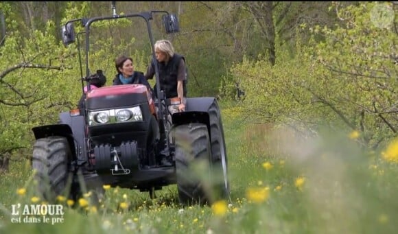 Delphine, Christelle et Ghislaine lors de l'épisode de "L'amour est dans le pré 2021" du 4 octobre, sur M6