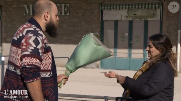 Valentin et Natacha dans l'épisode de "L'amour est dans le pré 2021" du 4 octobre, sur M6