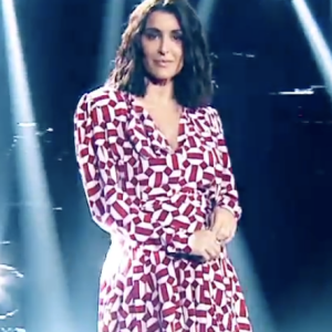 Jenifer enceinte lors du tournage de "The Voice All Stars" - TF1