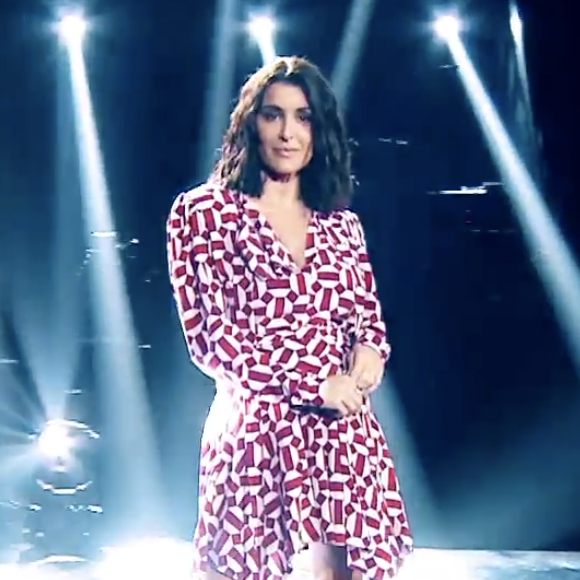 Jenifer enceinte lors du tournage de "The Voice All Stars" - TF1