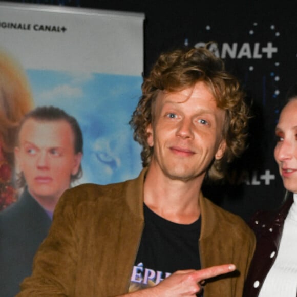 Exclusif - Alex Lutz et Audrey Lamy - Avant-première française du film "La vengeance au triple galop" au Cinéma Gaumont Champs-Elysées à Paris le 28 septembre 2021. © Coadic Guirec/Bestimage