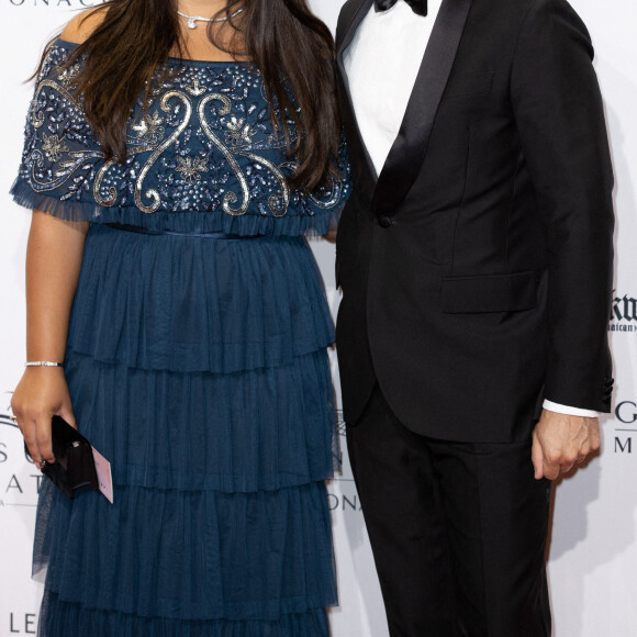 Louis et Marie Ducruet durant l'avant première du dernier James Bond " No Time To Die" au Casino de Monaco, le 29 septembre 2021. © Bruno Bebert/Bestimage