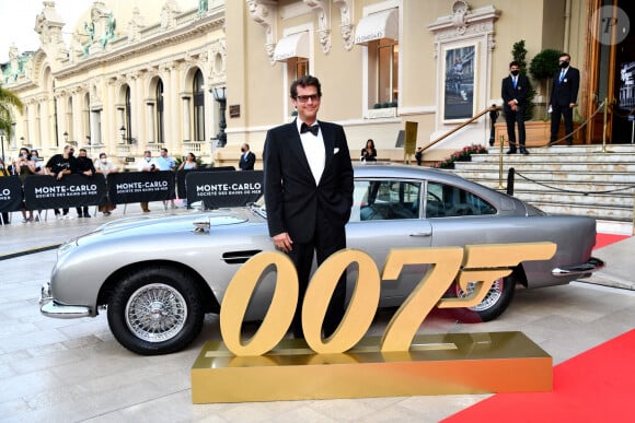 Christian Moore durant l'avant première du dernier James Bond " No Time To Die" au Casino de Monaco, le 29 septembre 2021. © Bruno Bebert/Bestimage