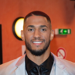 Tony Yoka lors de la 17ème Nuit du Rugby à l'Olympia à Paris le 27 septembre 2021. © Pierre Perusseau / Bestimage