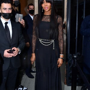 Naomi Campbell arrive à la soirée "Vogue Paris fête ses 100 ans" au Palais Galliera. Paris, le 1er octobre 2021. © Tiziano Da Silva-Pierre Perusseau/Bestimage