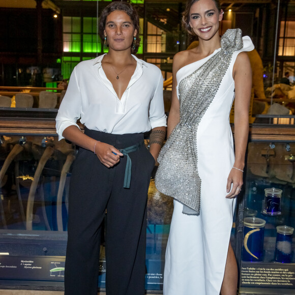 Marie Tabarly et Marine Lorphelin - Dîner de Gala Biodiversité en Danger, Ocean par le Museum National d'Histoire Naturelle à la Grande Galerie de l'Evolution à Paris, le 5 novembre 2019. © Olivier Borde/Bestimage 