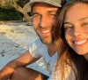 Marine Lorphelin et son fiancé, Christophe sur Instagram.