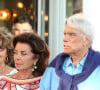 Bernard Tapie et sa femme Dominique sont allés dîner au restaurant "Le Girelier" à Saint-Tropez. Le 15 juillet 2020.